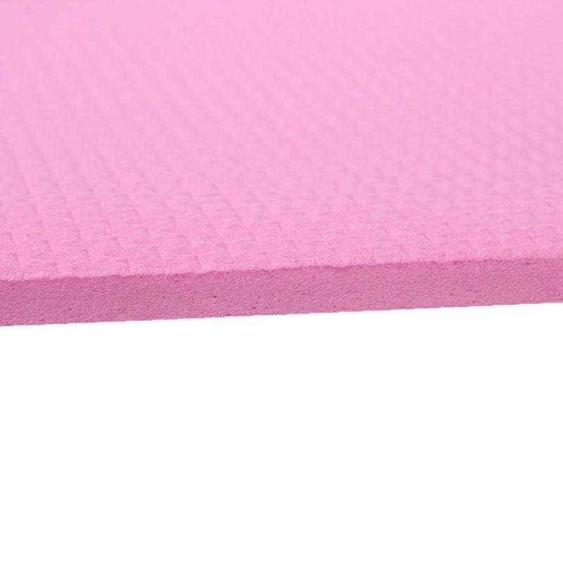 Colorful Anti Slip Yoga Mat , Gym Fitness Thick Exercise Mats With Bandages