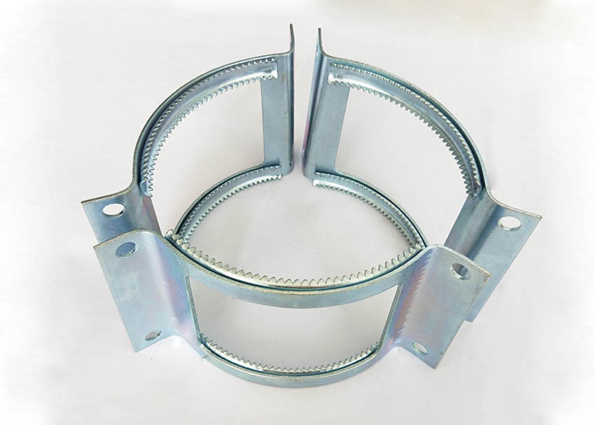 galvanizing OEM 2 Inch Heavy Duty Tube Clamps Coupling Grip Collar Support