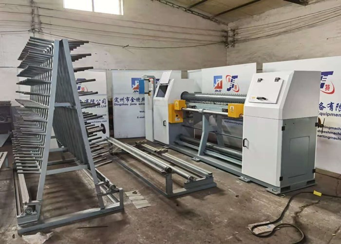 Construction 70m/H 4.5m 3.0mm Hexagonal Wire Netting Machine