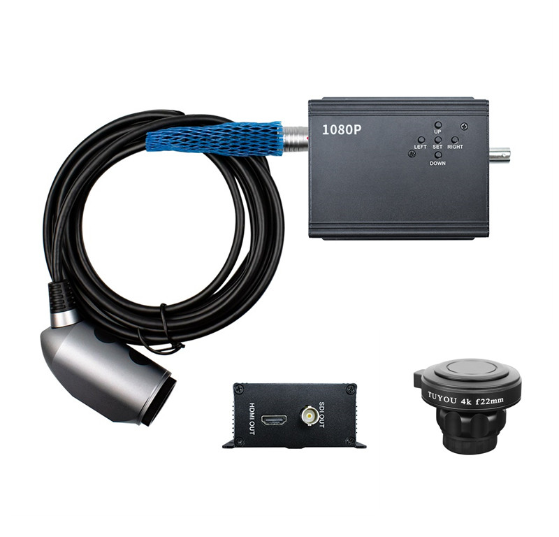 Portable Black FHD 1080P Medical Laparoscopy ENT Endoscope camera system for Animals