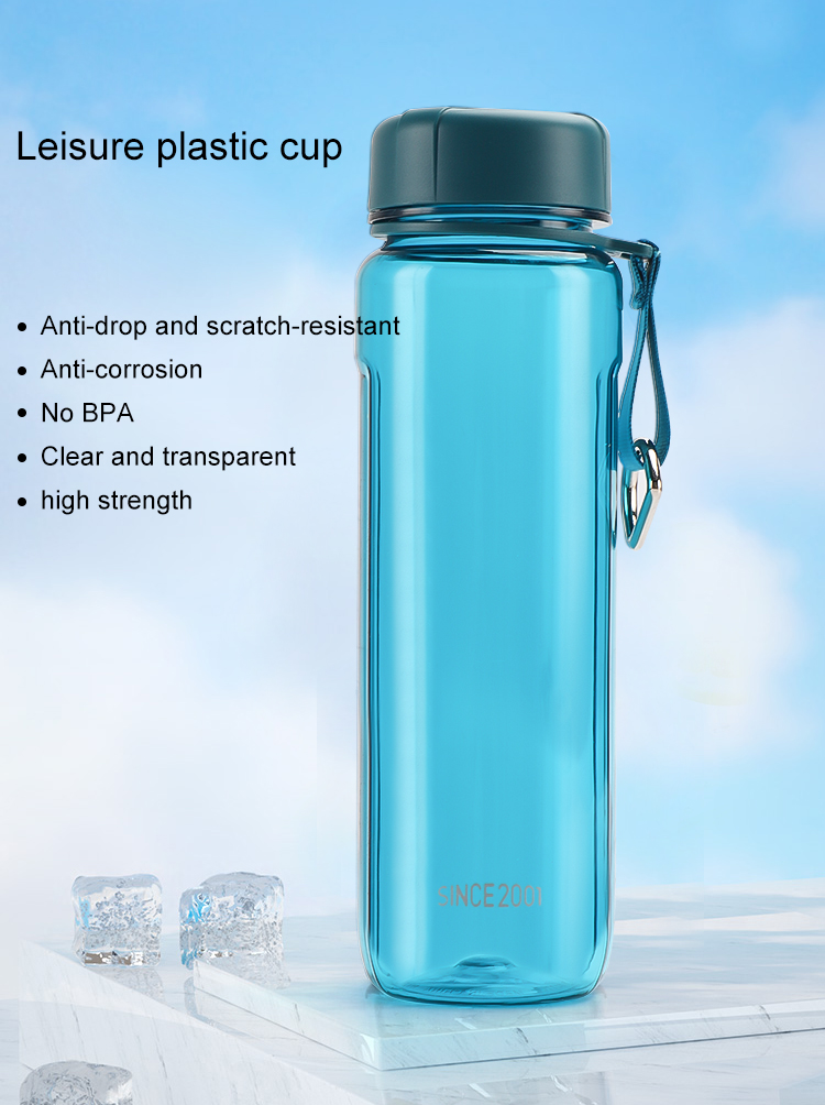 2023 Hot Sale Large Capacity Plastic Sport Water Bottle Bpa Free Gym Drinking Bottle