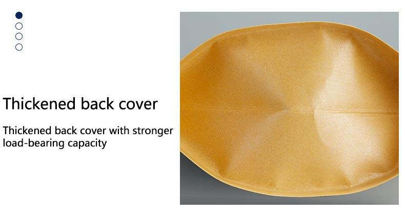 Wholesale moisture-proof food-grade self-sealing bags with hand-opening Windows and kraft paper packaging for food, tea, nuts and snacks