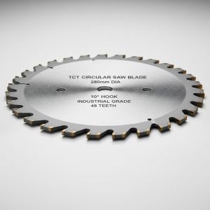 TCT Circular Saw Blade 280mm Diameter 10 Degrees Hook Angle