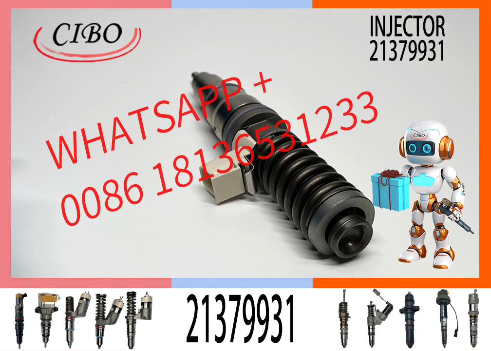 Excavator Parts Injector Diesel BEBE4D27001 21379931 Nozzle Injector VOE21379931 MD13 Engine Injector