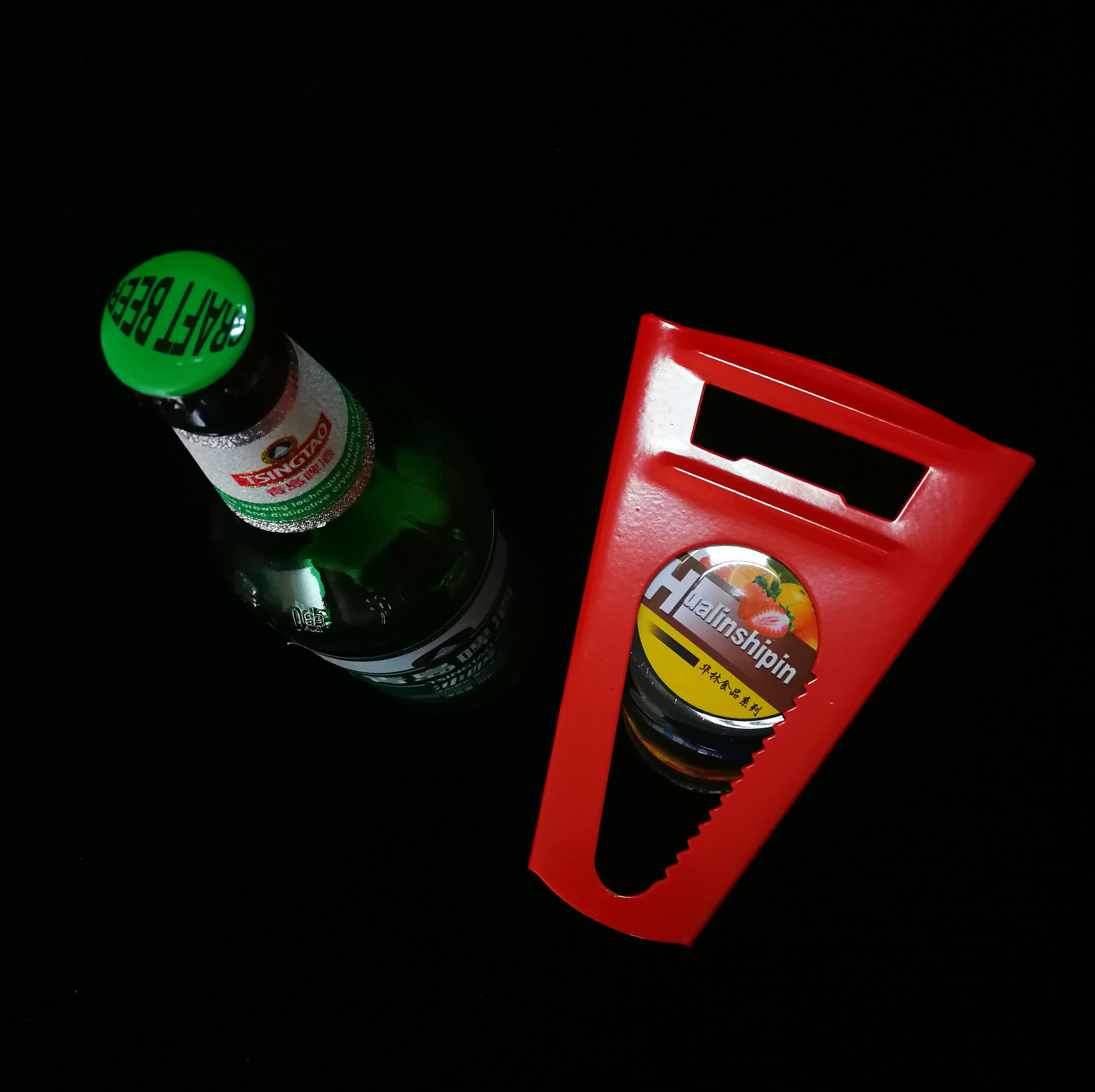 Metal Grip Multi Purpose Bottle Opener , Safe Beer Can Opener Oem Brand