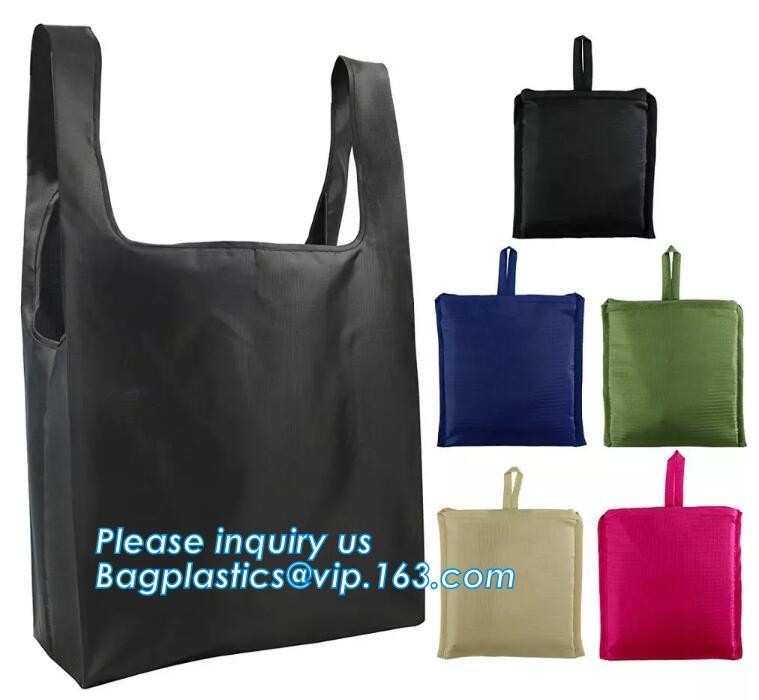 Promotion Custom Eco Friendly Sublimation Polyester Folding Shopping Bag,Promotional Sports Gym Sack Polyester Drawstrin