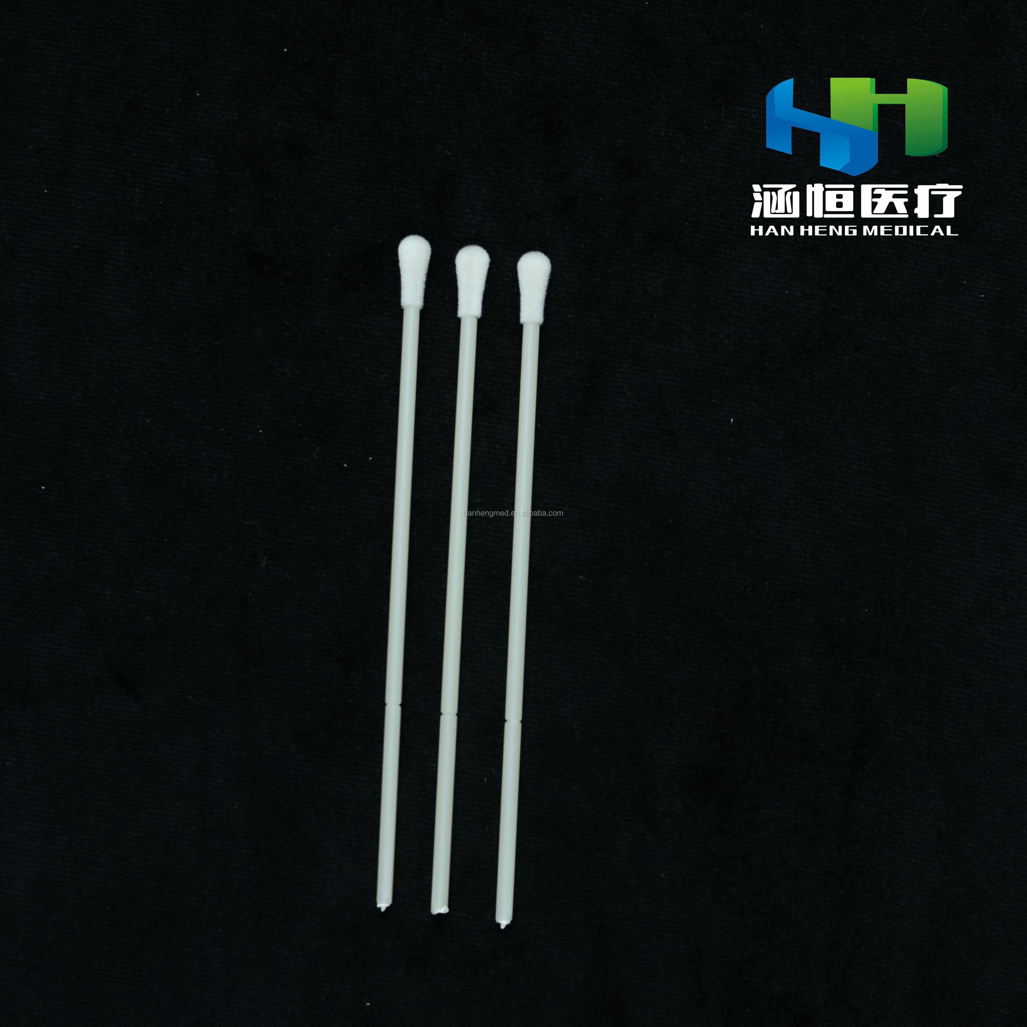 sponge disposable sampling swab with break point