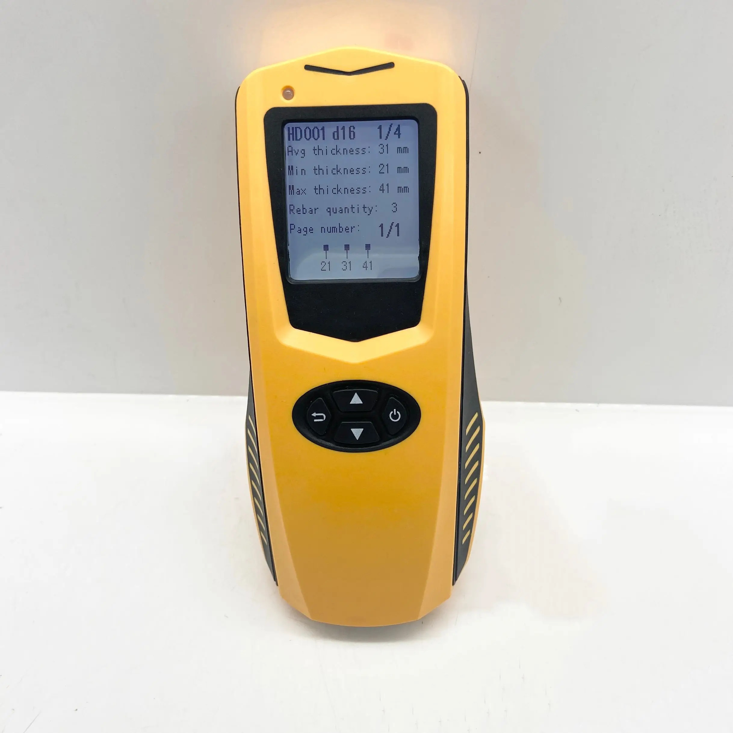 HLT-120X High Resolution LCD Display Rebar Location Distribution Direction Thickness Detector