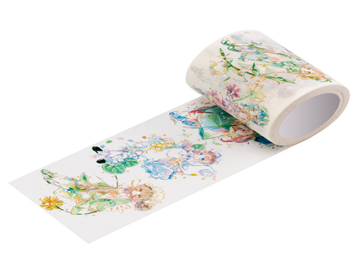Custom Design Own Waterproof Washi Tape Printed Silver Or Gold Foil Washi Tape