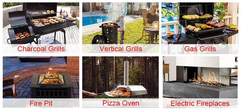 124.3*57.3*29 CM Package Size Commercial Rotisserie Charcoal BBQ Grill for Restaurant