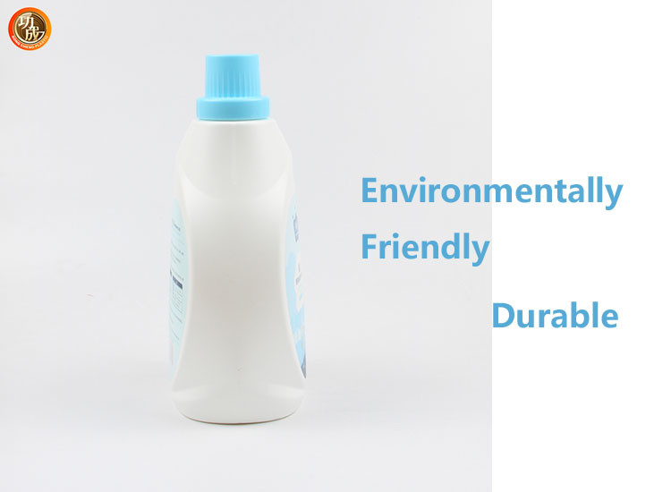 HDPE Laundry Liquid Detergent Plastic Bottles With Measuring Cap 1 Gallon 3000ml