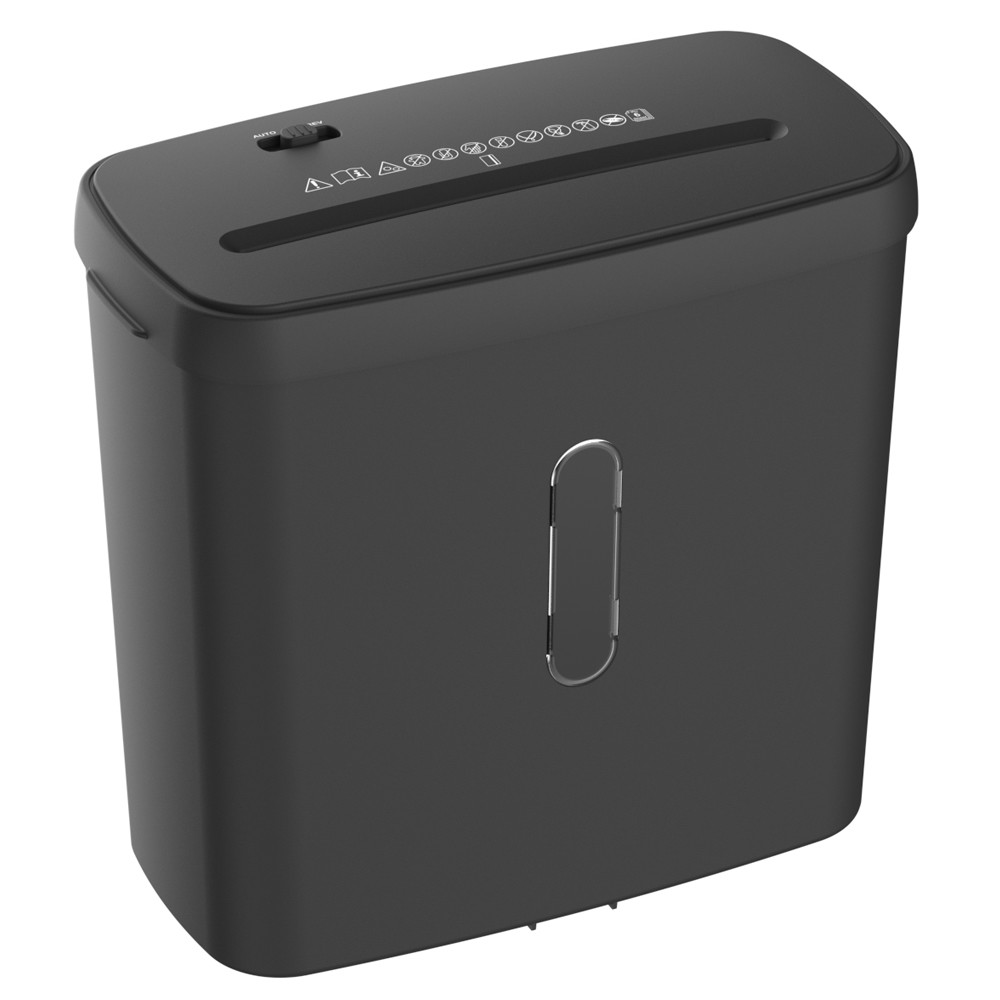 Electric Documents Cross Cut Paper Destroy Machine C502P 6 Sheet Credit Card Shredder With 11L Mini Basket Bin
