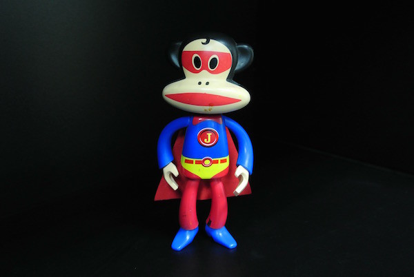 Paul Frank Plastic Toy Figures 5.5 Inch Tall Monkey Arm / Leg Movable
