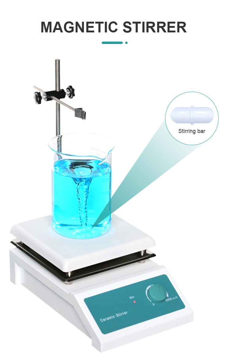 Advanced Laboratory Magnetic Stirrer with Max. Volume of 5000ML and Digital Display