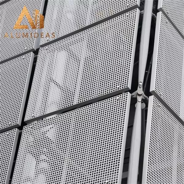 Perforated Metal Cladding Panels