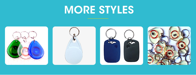 TK4100 RFID NFC Keyfob , EM4200 Key Fob 125khz For Door Access Control