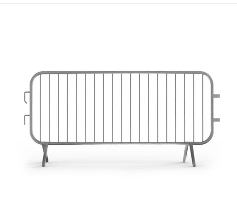 sports portable US standard white powder coating crowd control barriers