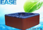 Portable Acrylic Massage Outdoor Bathtubs with 1 Cooling Seat, 1220 Liters Water