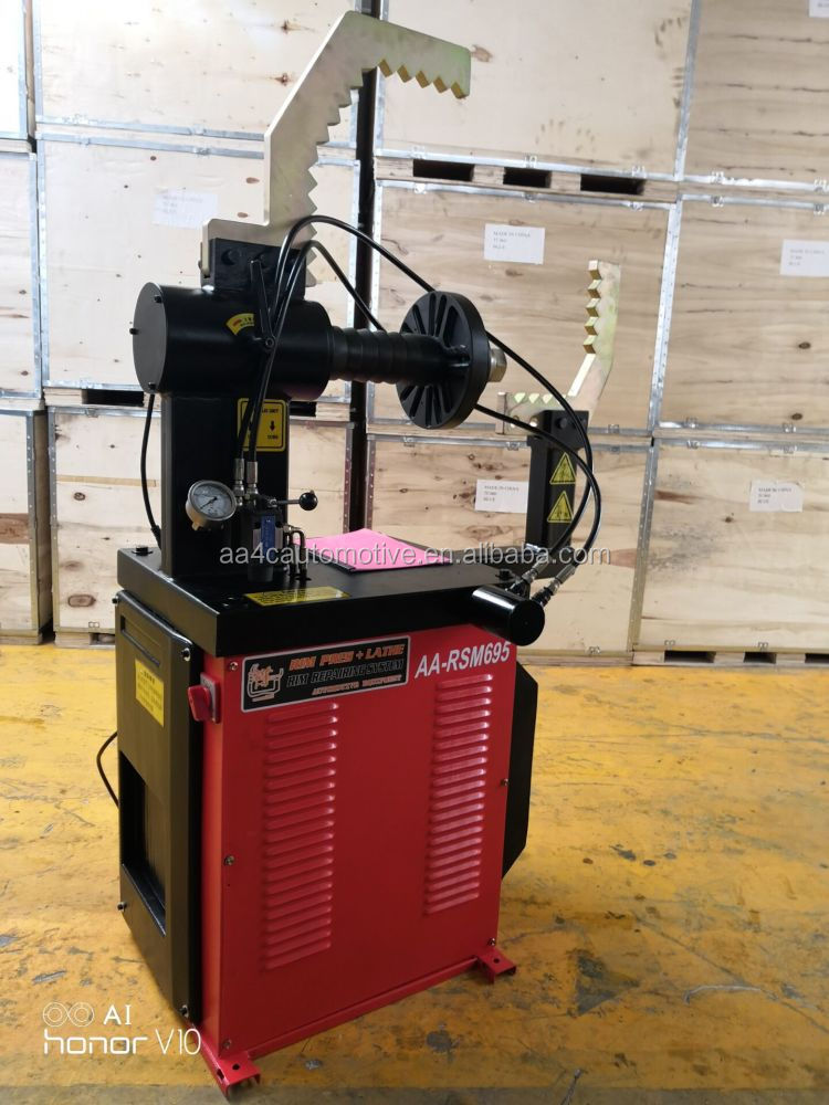Alloy Wheel Portable Wheel Straightening Machine Without Lathe Mobile 0.75kw