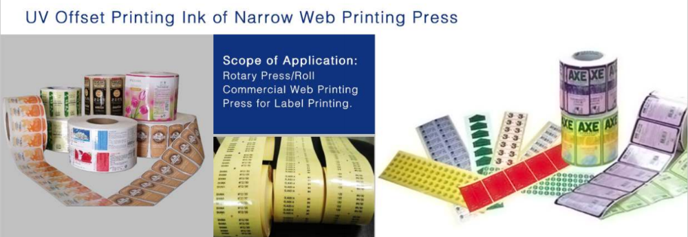 CHINA Manufacturer hot sale LED UV offset printing ink for kinds of papers/plastic film.