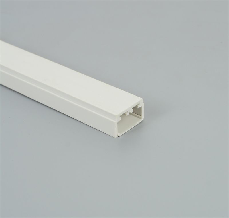 Factory Supply PVC Trunking Cable Channel 16X16 with Sticker Adhesive ABS/PP/PC/PE Co-Extrusion Plastic Profile