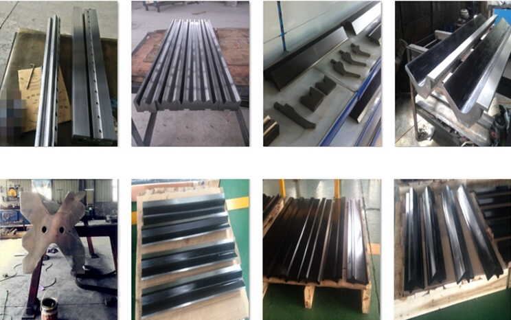 160 Ton CNC Brake Bending Tool Section Punching Die European Style