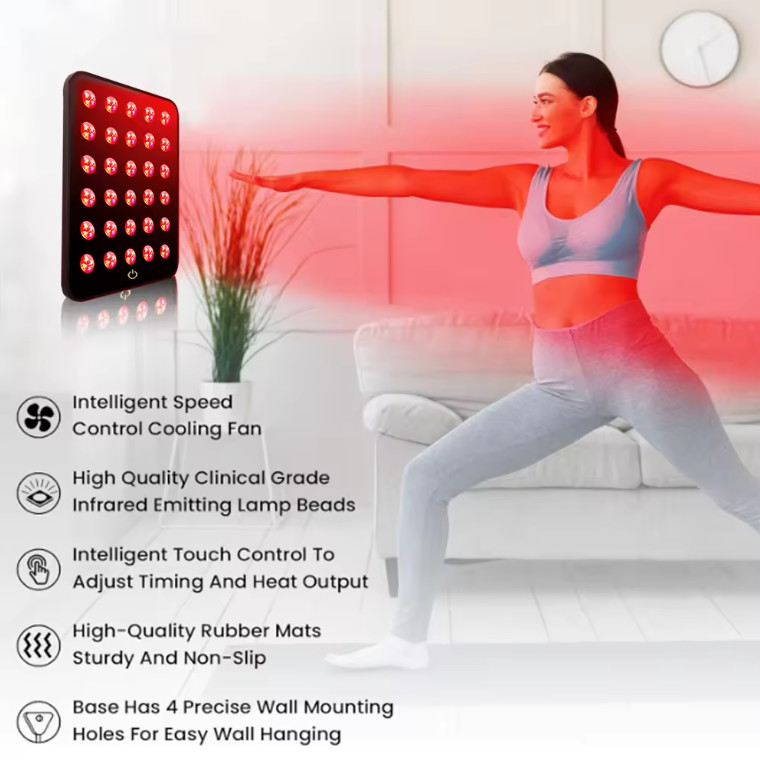 660nm 850nm Led Therapy Skin TIghtening Acne Treatment Red Light Panel