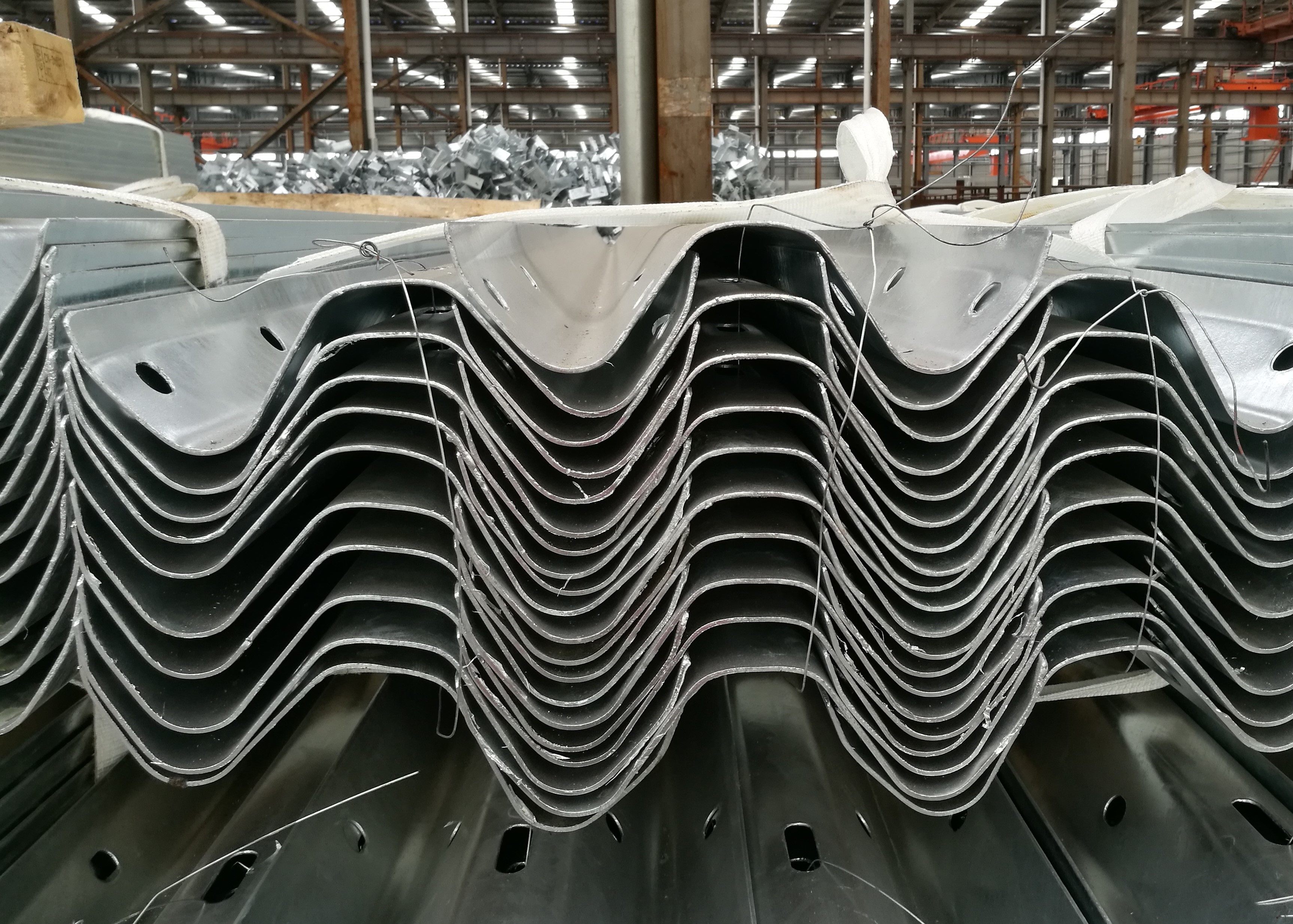 High Durability Steel Highway Guardrail Great Impact Resistance ISO 9001 Certification