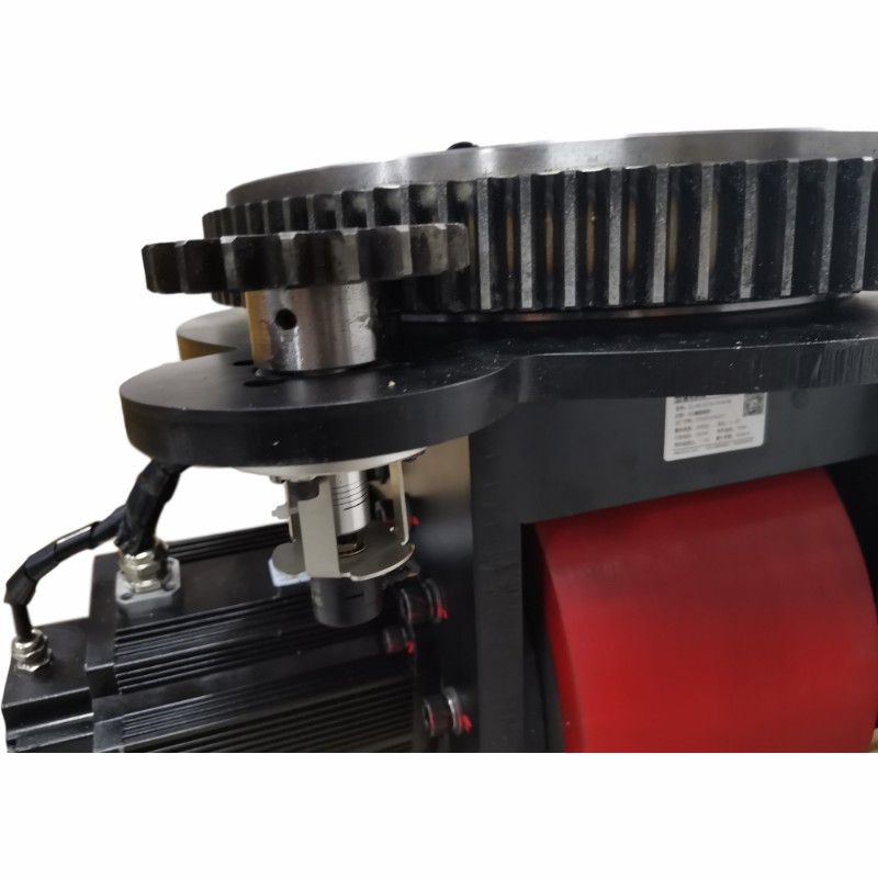 Multifunctional Automated Walking AGV Drive Unit 48V 3KW DC Motor Steering Wheel