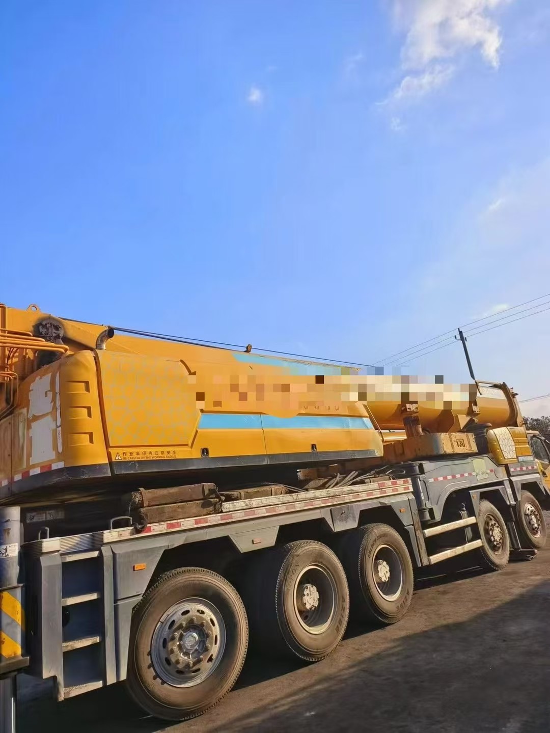 XCT130L6 130 Ton Mobile Hydraulic Truck Crane Heavy Lifting Equipment for Heavy Loads