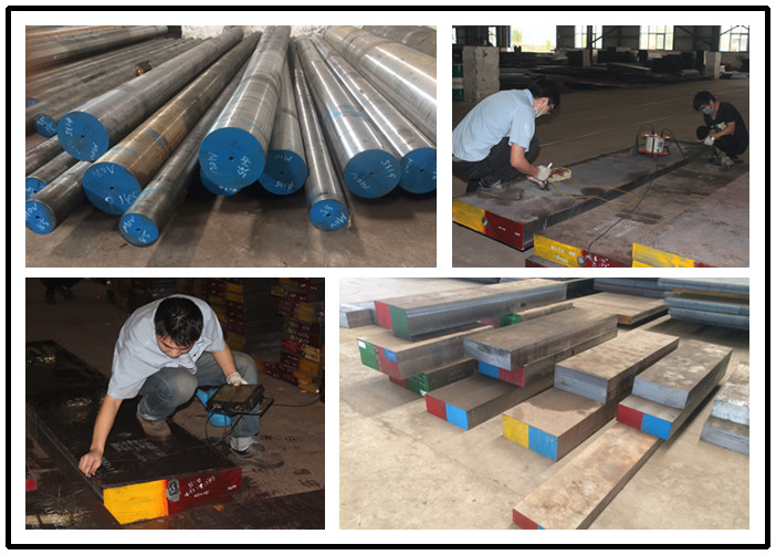 Special Alloy Steel Round Bar Black Surface Element Testing Passed SAE4140 / 1.7225