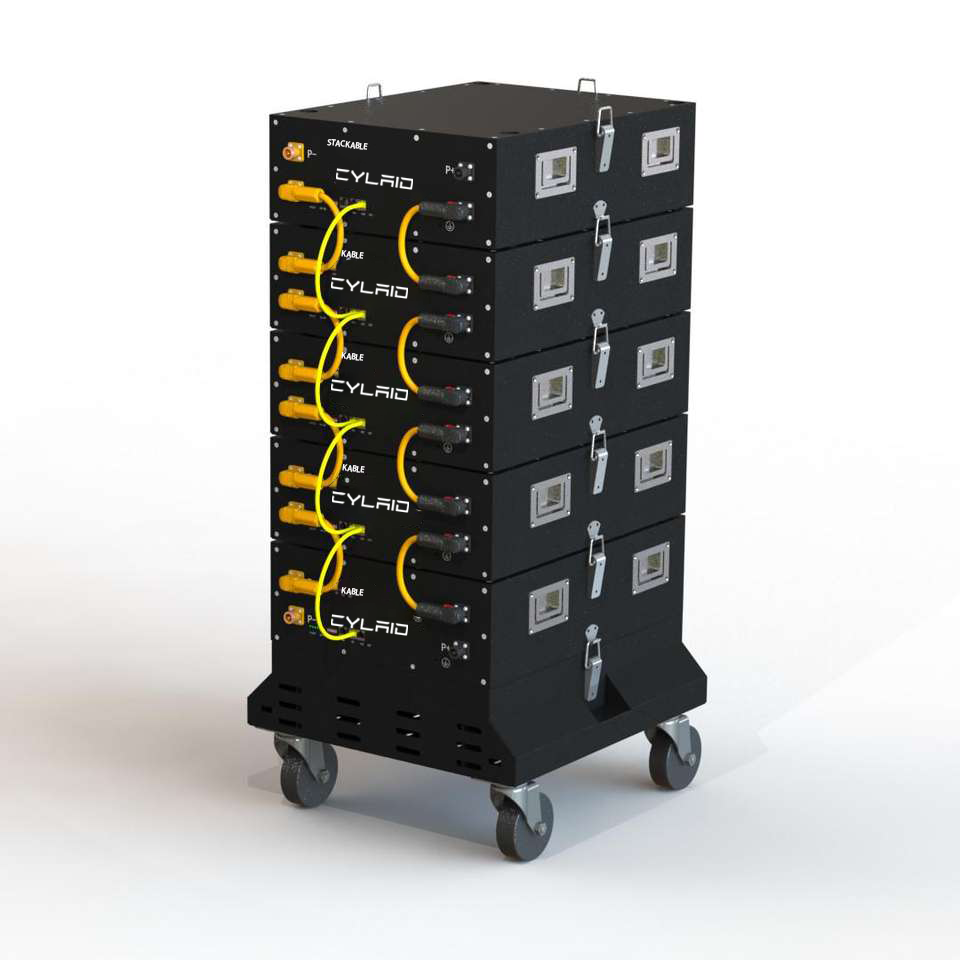 Stacked Home Energy Storage Batteries 5KW 10KWh 48v 100ah 200ah With 10000 Cycle Life