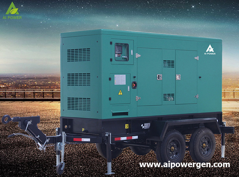 625kva 500kw Backup Mobile Diesel Generator For Commercial Building DP180LB