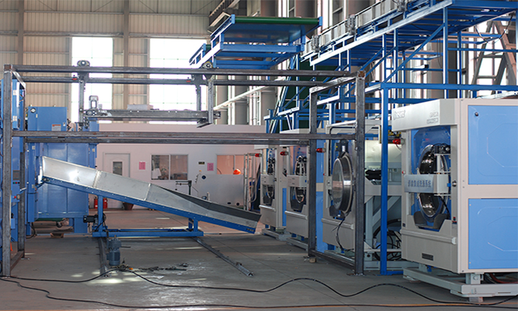Powerful 380V Stainless Steel Washer And Dryer Sets For Industrial Laundry