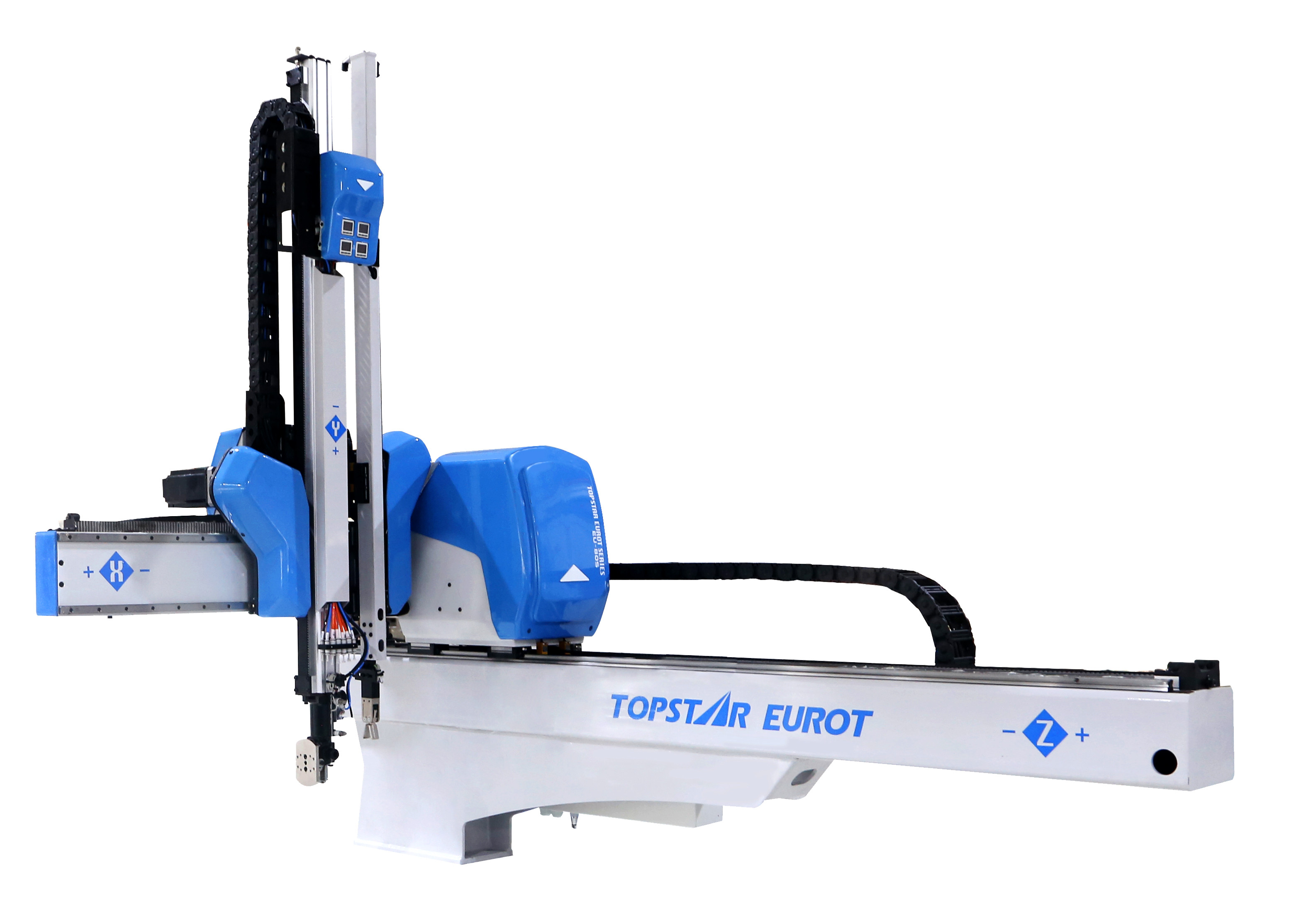 Pick And Place Injection Molding Robot 900 / 1000mm Stroke Main Arm Vertical