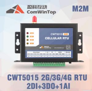 China CWT5015 Cellular RTU, M2M telemetry controller, sms 3G 4G wireless remote control relay switch,3G 4G gsm i/o module on sale