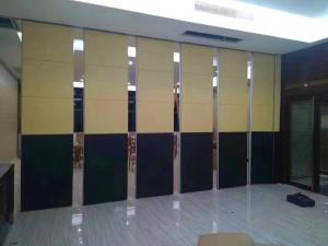 Buy cheap Melamine Surface Operable Sliding Partition Walls For Gym OEM Service product