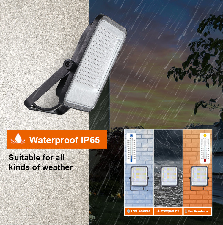 KCD Reflector Outdoor Waterproof Led Flood Light 50W 100w 200w 400w Linear Smart Floodlight