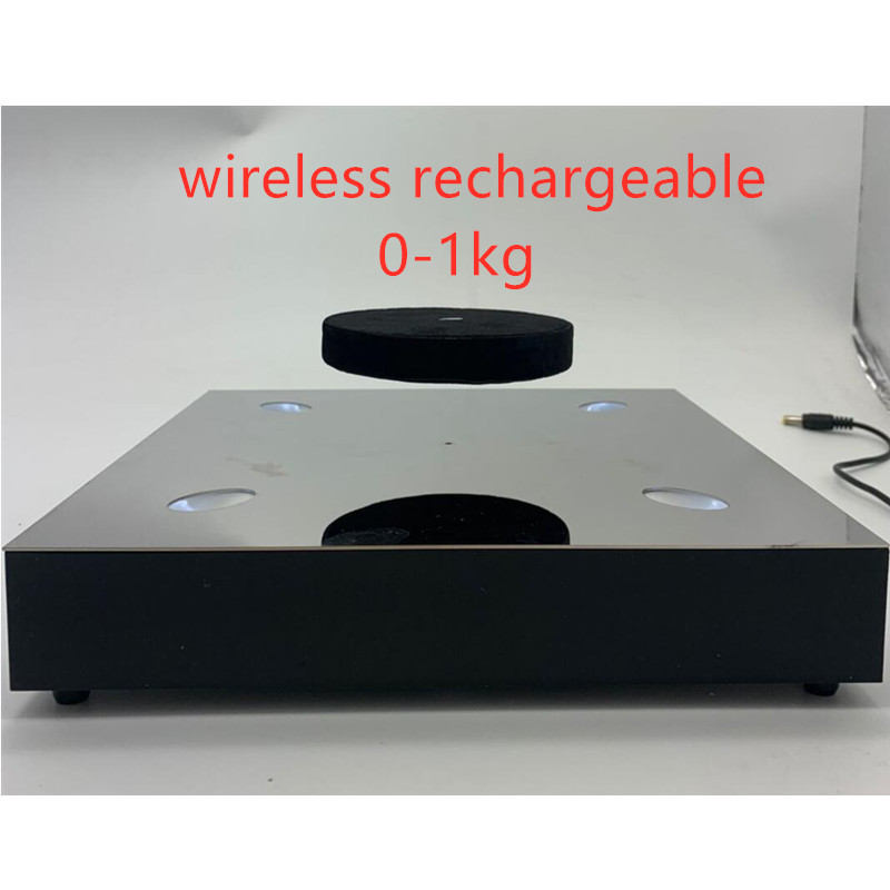 new wireless charging levitation floating bottom 1kg platfom display stand with 30mm levitation distance