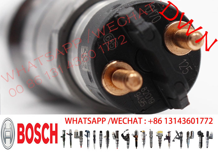 BOSCH GENUINE BRAND NEW injector 0445120125 0445120029 0445120125 0445120236 for Case Cummins Komatsu QSC QSL