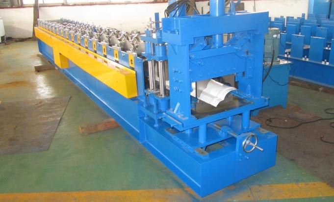 16 stations Forming Stations 5-10m/min Ridge Cap Roll Forming Machine 4Kw motor