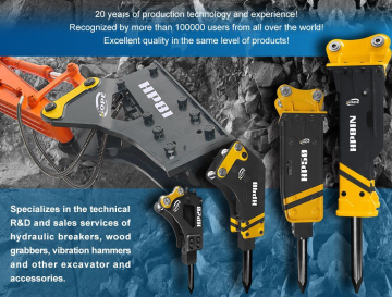 Applicable to All Brands of Excavators HP40 Silenced or Boxed Type Hydraulic Braeker and Rock Hammer