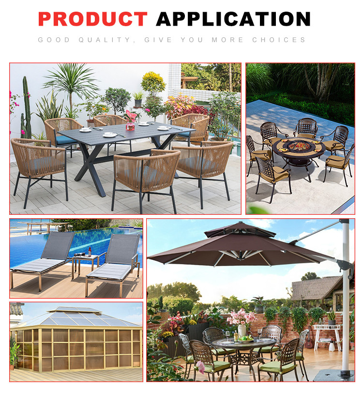 Balcony Outdoor Dining Rattan Patio Set