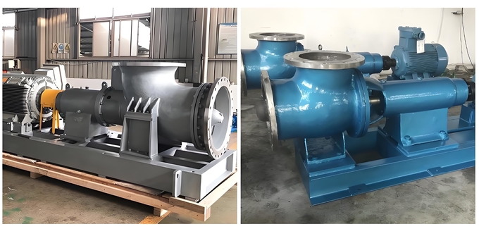 Titanium Monel Axial Flow Pumps Corrrosion Resistant For Chloride Evaporation 0