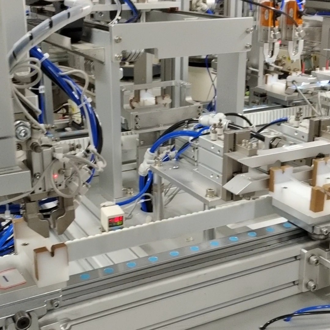 PVC Medical Extension Pipe Assembly Equipment Check Valve Assembly Machine