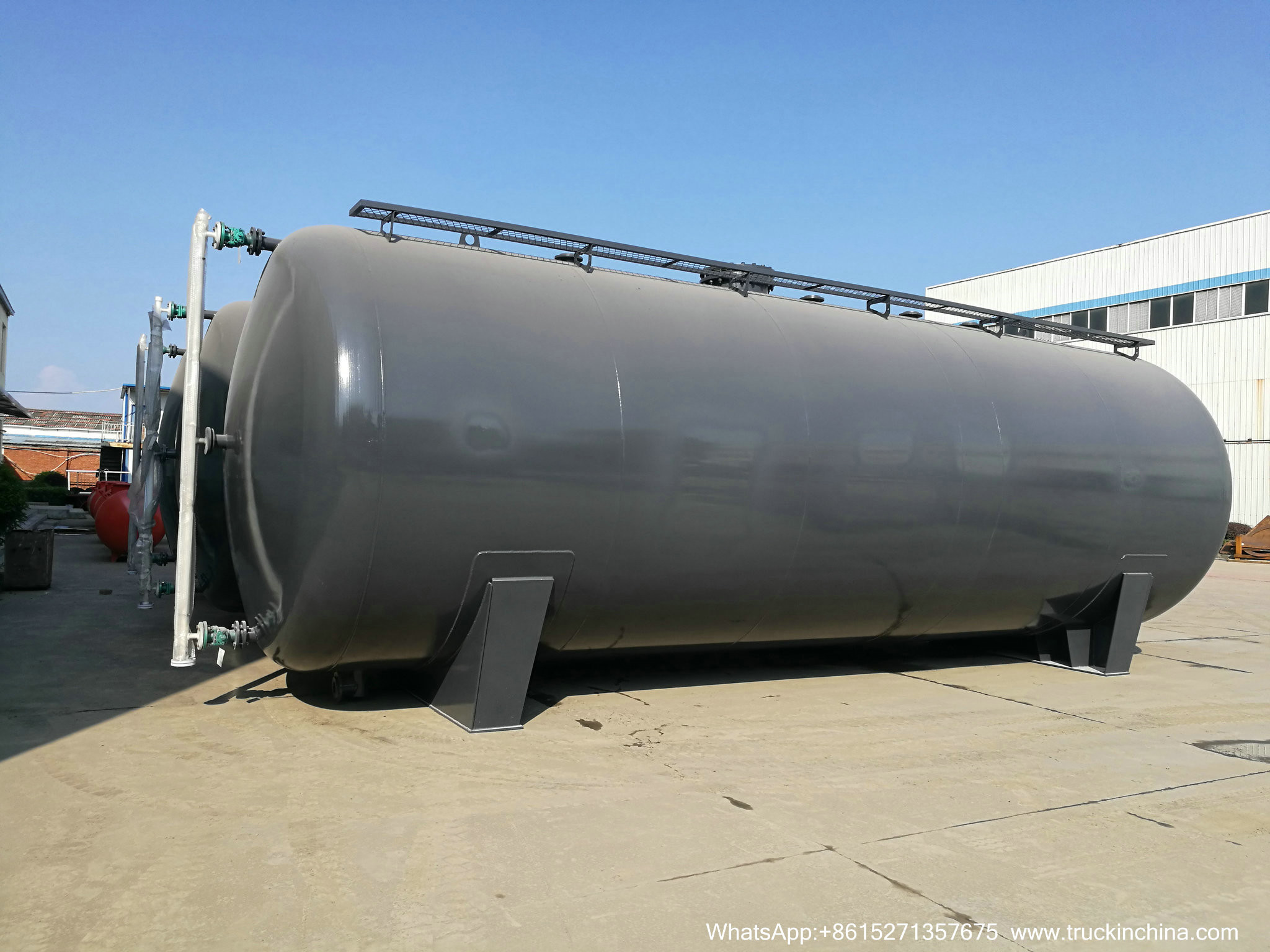 100Ton Hydrochloric Acid (HCl Acid )Liquid Corrosive ISO Storage Tank Steel Stainless lined PE WhsApp:+8615271357675