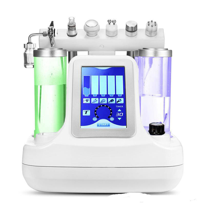 LF-824 Hot selling 6 In 1 Small Bubbles Hydra Water Deep Cleaning Facial Beauty Equipment