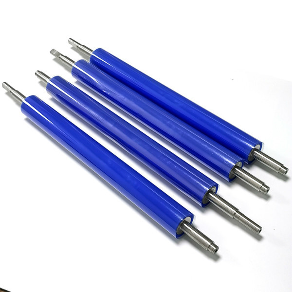 Blue Reusable Silicone Cleanroom Tacky Roller For SMT Machine