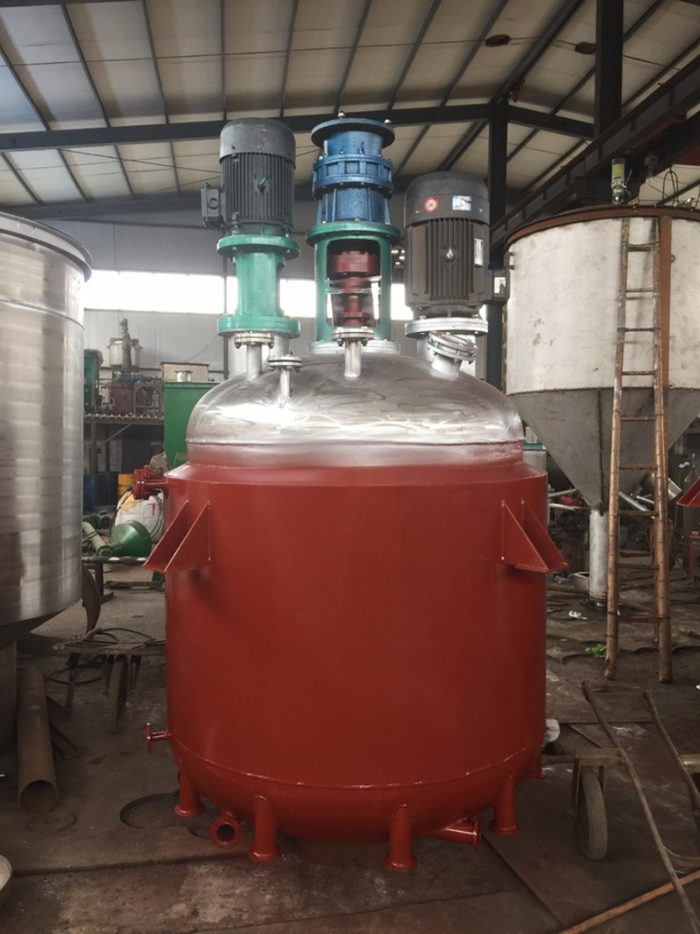 Customizable Heating Method 304 Stainless Steel Chemical Reactor with 316 Jacketed Vessel