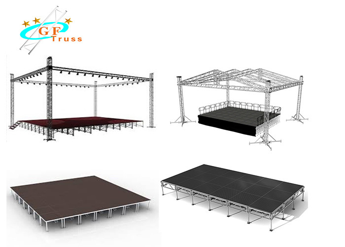 Alu Outdoor Performance Stage Lighting Event Display 1.22*1.22m